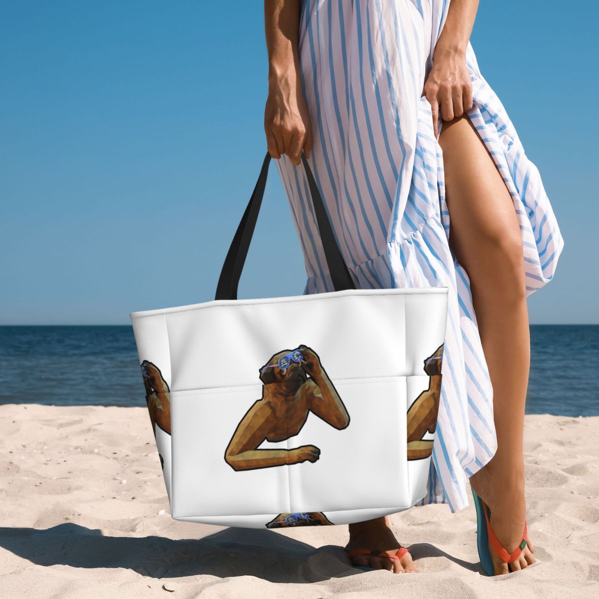 Women Bags Company - アニマルカンパニーVRゲーム、パグ柄のビーチトートバッグ、スポーツジム、ヨガ用ダッフルバッグ、大容量トートバッグ、女性用旅行バッグ、フィットネスバッグ。