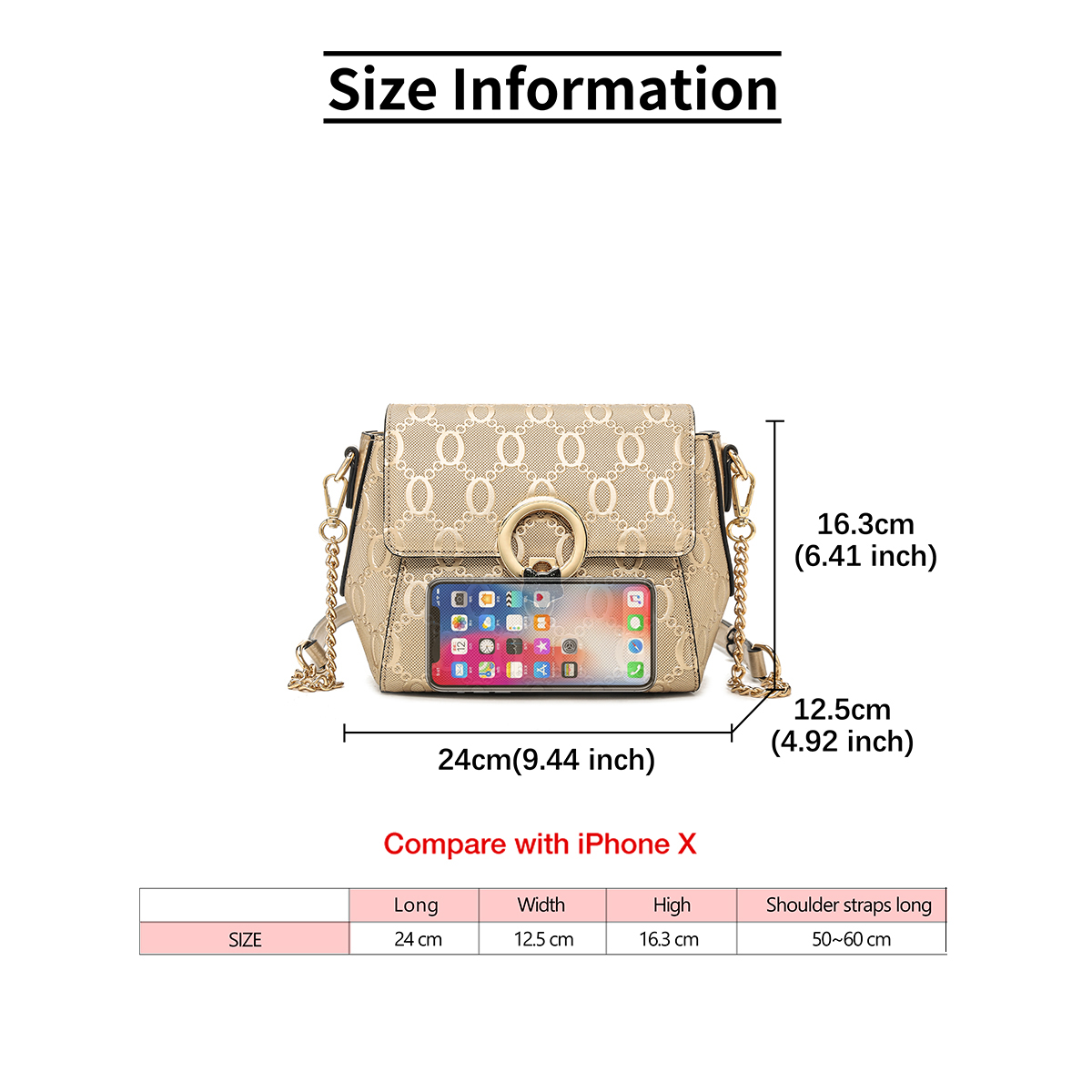 FOXER 高級ブランドの女性のショルダーバッグ牛革ゴールド - Women Bags 2026 Trends のレビューと価格
