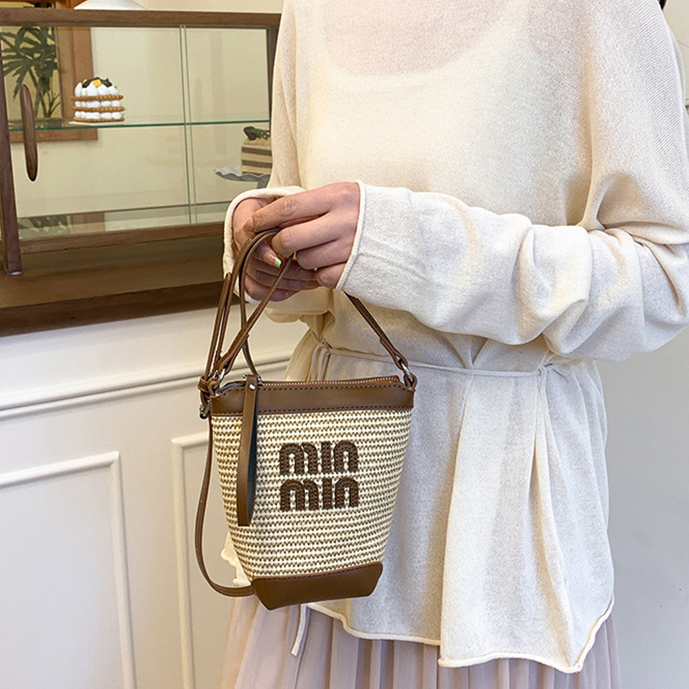 ファッションコントラストカラー織り綿電話バッグ（女性用）-  - Women Bags 2026 Trends のレビューと価格