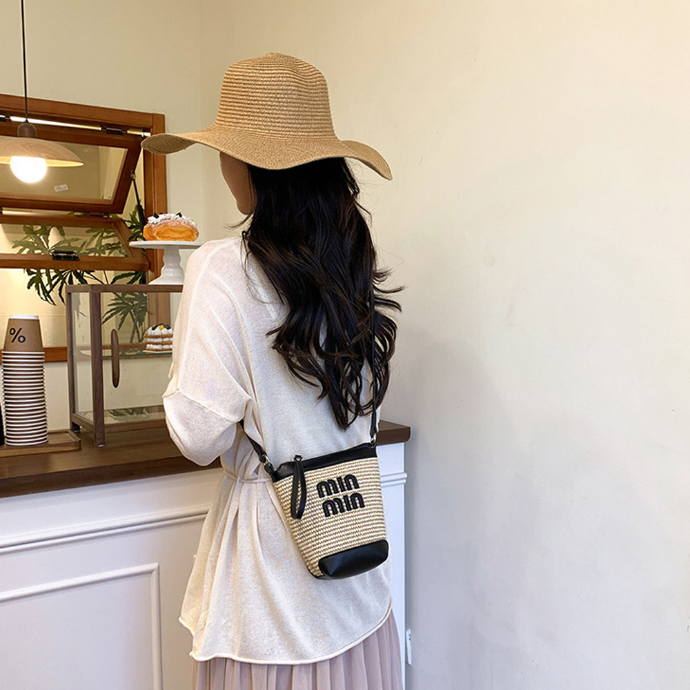 ファッションコントラストカラー織り綿電話バッグ（女性用）-  - Women Bags 2026 Trends のレビューと価格