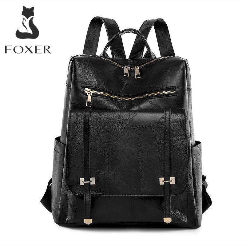 FOXER ブランドファッション女性の旅行バックパック大容量 - Women Bags Branded のレビューと価格