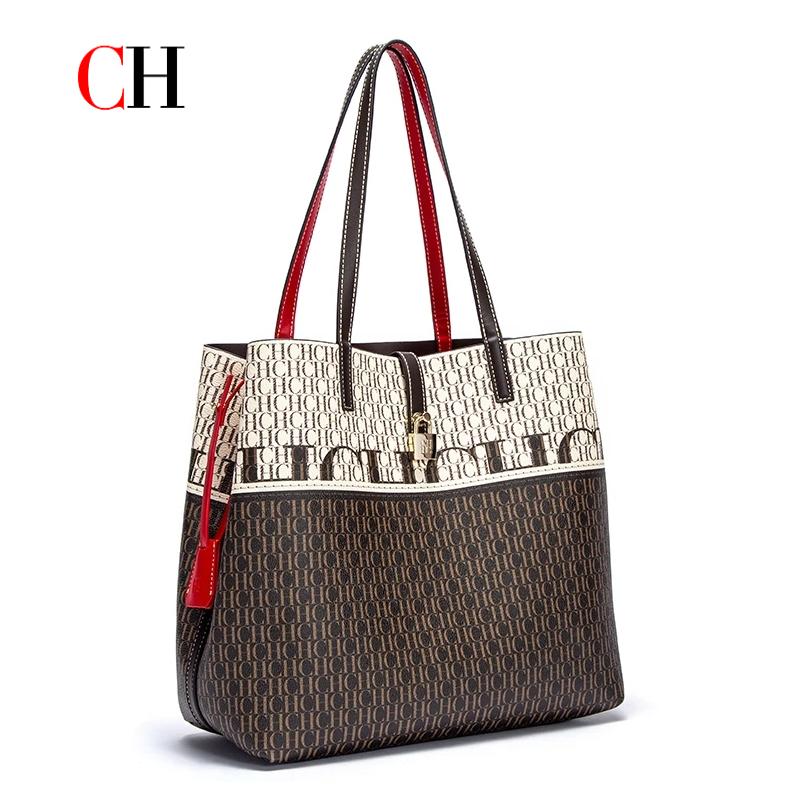 CH レディースハンドバッグ大容量ショルダーバッグレディース - Women Bags Branded のレビューと価格