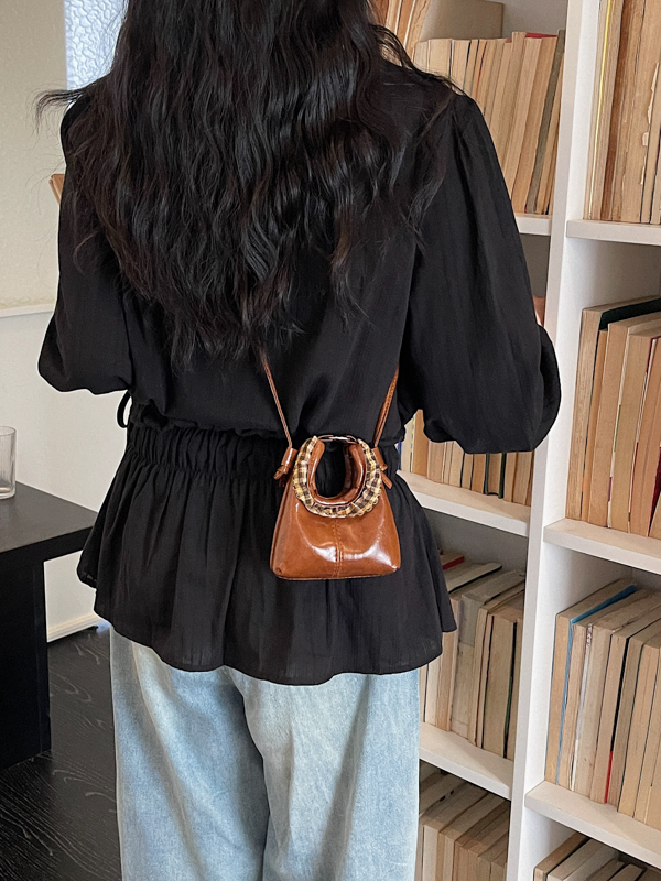   ファッションレトロハンドバッグ、口紅や小銭が入るポケット - Women'S Young Bags のレビューと価格