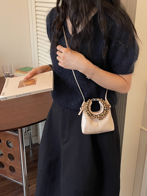   ファッションレトロハンドバッグ、口紅や小銭が入るポケット - Women'S Young Bags のレビューと価格