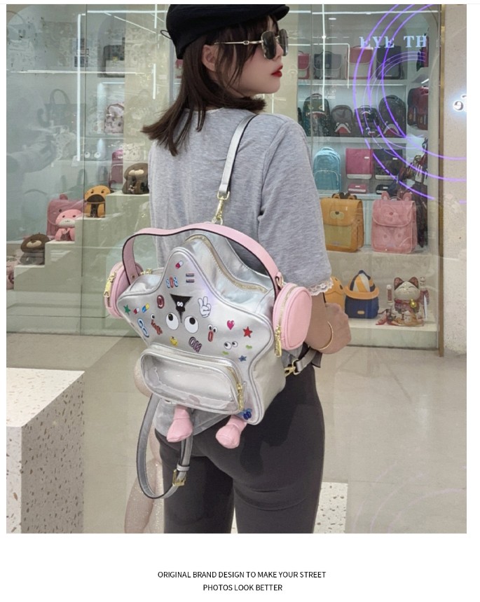 EYE THEMEブランド。大学生向け、男女兼用、プリント柄 - Women Bags Branded のレビューと価格